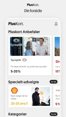 PlusKort app’en android App screenshot 5